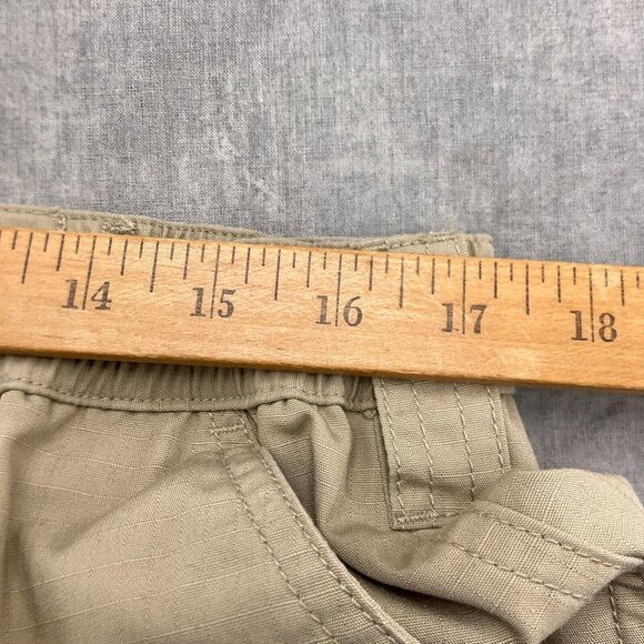 5.11+ Tactical Pants Women 16Regular Tan Ripstop Straight Leg Outdoor Work - Picture 4 of 13